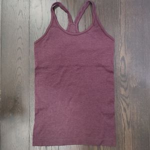 Lululemon 'Ebb to Street' Tank - Burgundy